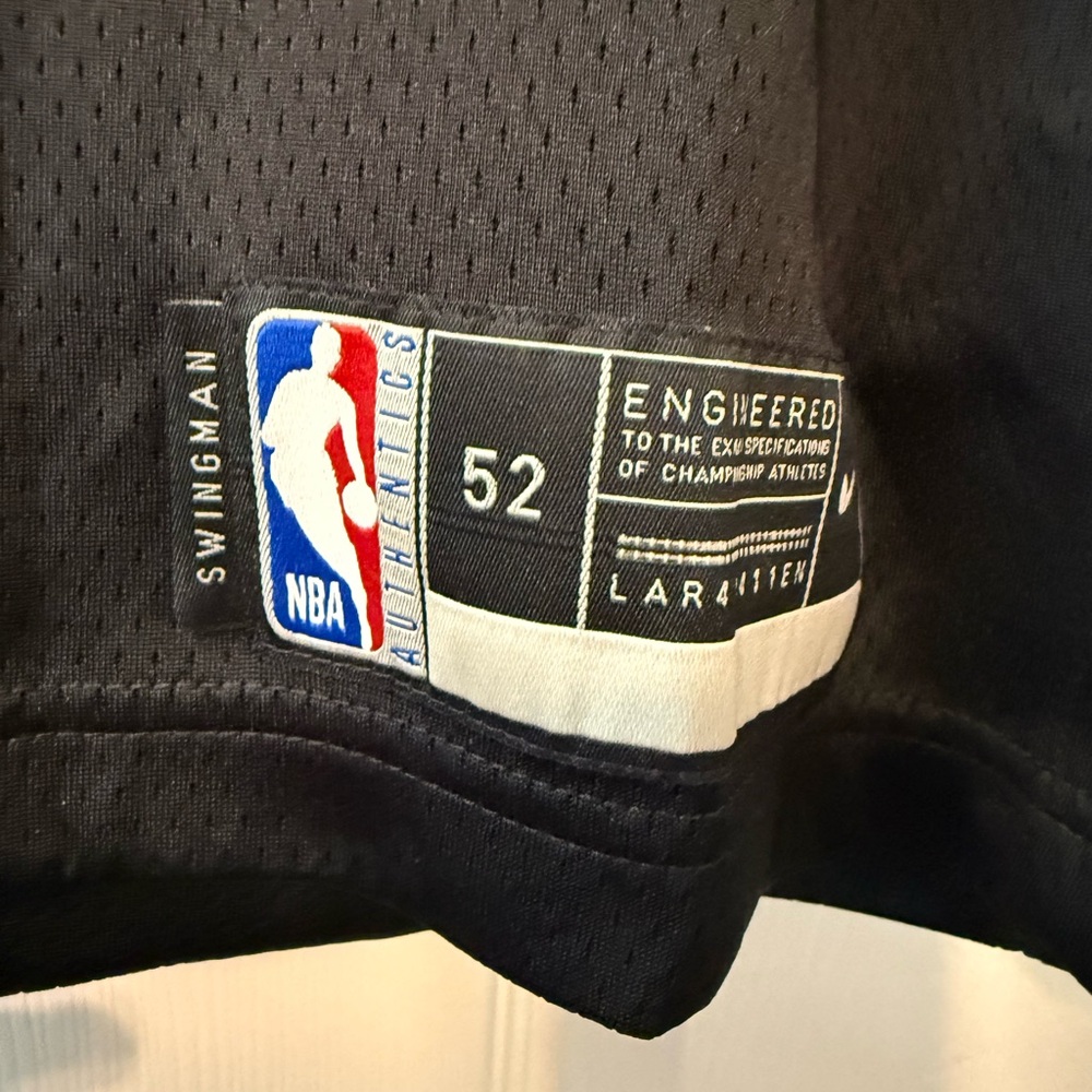 Nike Black Miami Heat Jersey with Pink and Teal Accents - #55 - Picture 3 of 4